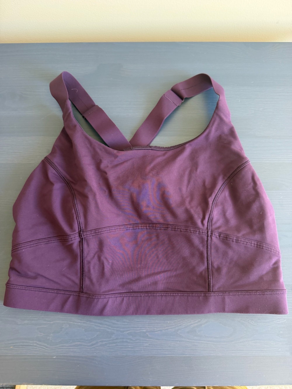 lululemon athletica Plum Supportive Sports Bra/Crop
